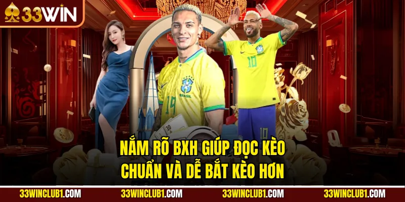 Nắm rõ BXH giúp đọc kèo chuẩn và dễ bắt kèo hơn